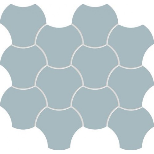Tubadzin Мозаика Cielo e Terra Blu Mozaika Up Down 1 MAT 6 mm 