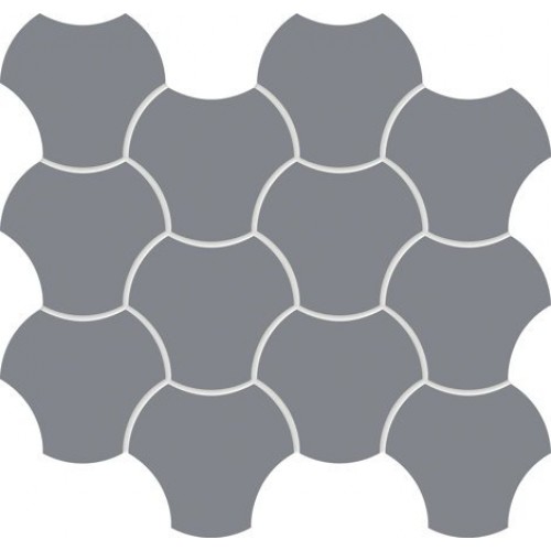 Tubadzin Мозаика Cielo e Terra Grafite Mozaika Up Down 1 MAT 6 mm 