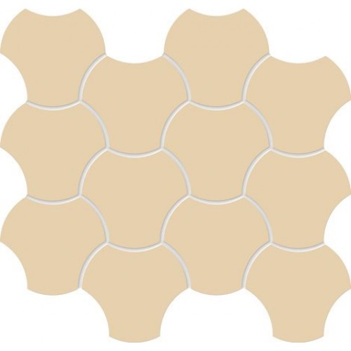 Tubadzin Мозаика Cielo e Terra Sabbia Mozaika Up Down 1 MAT 6 mm 