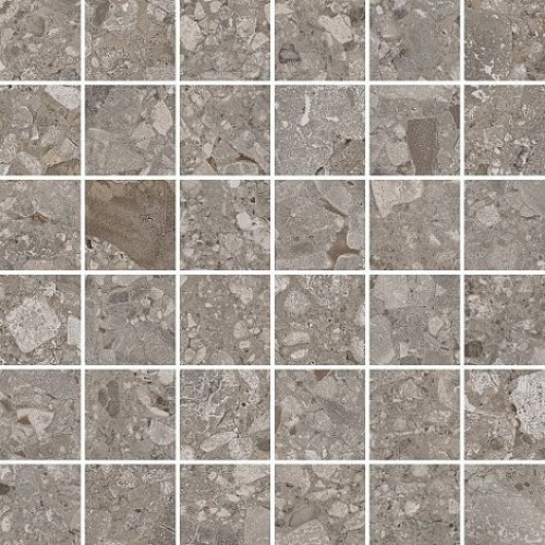 Vitra Мозаика Ceppostone Темный Греж Матовый 5x5 K9475128R001VTE0