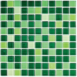 Растяжка мозаичная Jump Green №1 (dark) 2,5х2,5