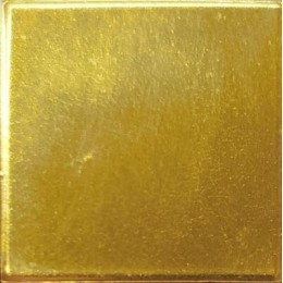 Мозаика Gold формованное желтое гладкое золото 1х1