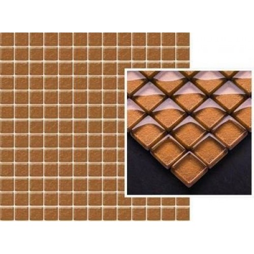 Paradyz Мозаика Uniwersalna Mozaika Szklana Brown 2,3х2,3 