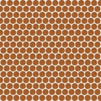 Мозаика Extra Light Circle Ocher Стекло 1,8x1,8