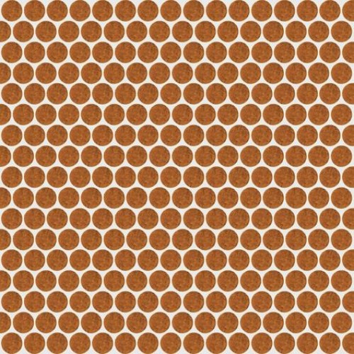 Rex Ceramiche Мозаика Extra Light Circle Ocher Стекло 1,8x1,8 735842