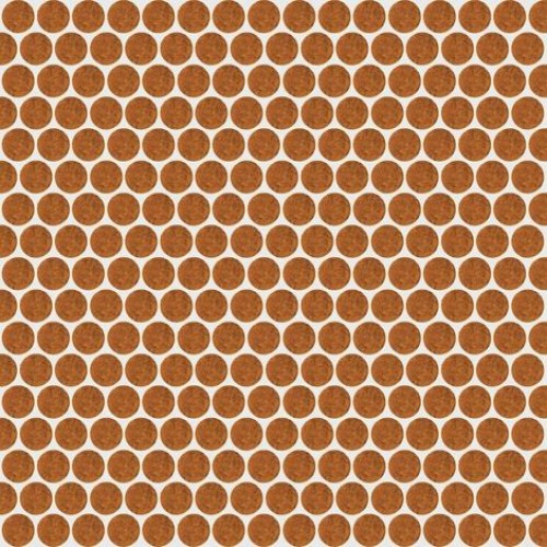 Rex Ceramiche Мозаика Extra Light Circle Ocher Стекло 1,8x1,8 735842