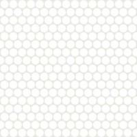 Мозаика Extra Light Circle White Стекло 1,8x1,8