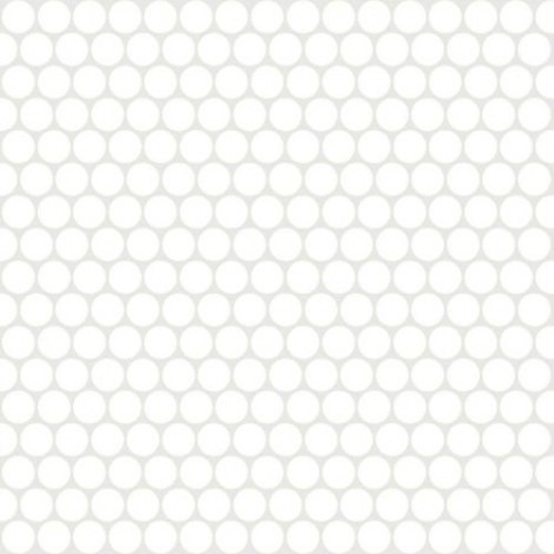Rex Ceramiche Мозаика Extra Light Circle White Стекло 1,8x1,8 735614