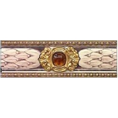 Kerlife Бордюр Emperador Cen Majestic Crema 8x25 