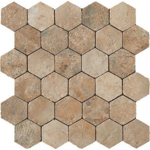 Atlas Concorde Декор Aix Beige Honeycomb Tumbled 30x31 A0UB