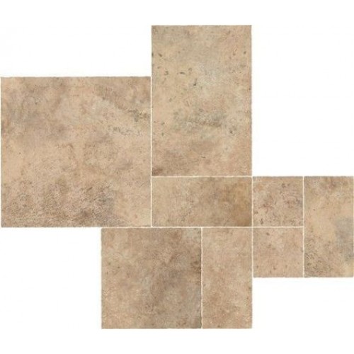 Atlas Concorde Декор Aix Beige Kit Multiformato Tumbled 75x225 A04Y