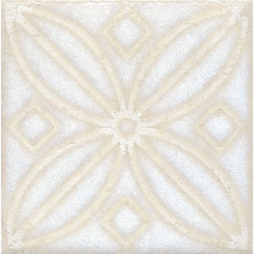 Kerama Marazzi Декор Амальфи Орнамент белый 9,8x9,8 STG\B402\1266 STG\B402\1266