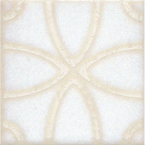 Kerama Marazzi Декор Амальфи Орнамент белый 9,8x9,8 STG\B405\1266 STG\B405\1266
