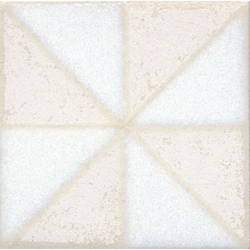 Kerama Marazzi Декор Амальфи Орнамент белый 9,8x9,8 STG\B407\1266 STG\B407\1266