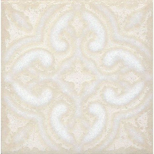 Kerama Marazzi Декор Амальфи Орнамент белый 9,8x9,8 STG\B408\1266 STG\B408\1266