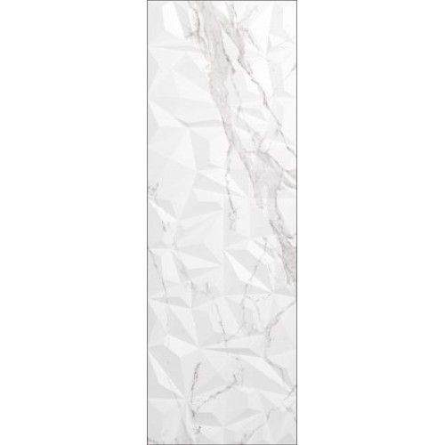 Creto Декор Avenzo Crystal Silver W M/STR R Glossy 1 30x90 MEK25W29310C