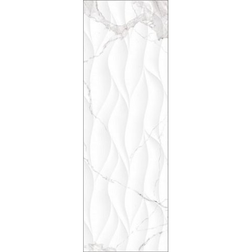 Creto Декор Avenzo Silver W M/STR R Glossy 1 30x90 MDT25W29310C