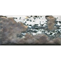 Декор Граффити металл серый светлый 9,9x20