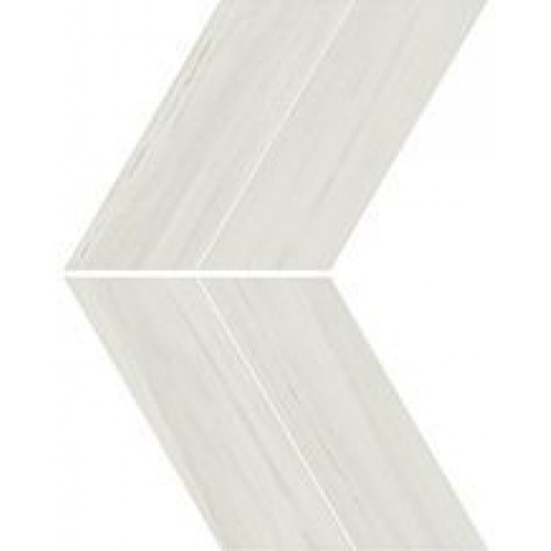 Atlas Concorde Декор Marvel Stone Bianco Dolomite Chevron Lappato 22,5x22,9 AS1Q