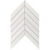 Atlas Concorde Декор Marvel Stone Bianco Dolomite Chevron Wall 25x30,5 9SCD