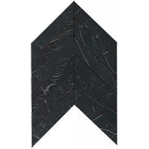 Atlas Concorde Декор Marvel Stone Nero Marquina Chevron Wall 25x30,5 9SCN