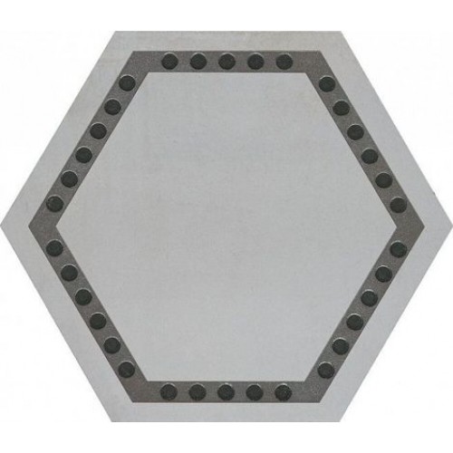 Kerama Marazzi Декор Раваль напольный серый светлый 29x33,4 DC\A10\SG27001
