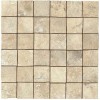 Atlas Concorde Мозаика Aix Blanc Mosaico Tumbled 4,8х4,8 A0TZ