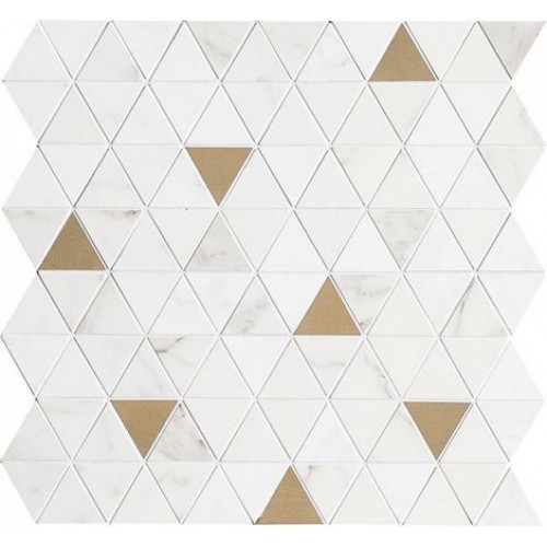 Marazzi Мозаика Allmarble Wall Mosaico Statuario Tria Satin M8GZ