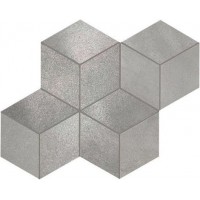 Мозаика Blaze Aluminium Mosaico Esagono Lappato