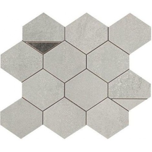 Atlas Concorde Мозаика Blaze Aluminium Mosaico Nest 9BNA