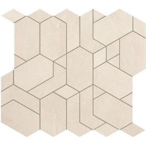 Atlas Concorde Мозаика Boost Pro Mosaico Shapes Ivory A0P8