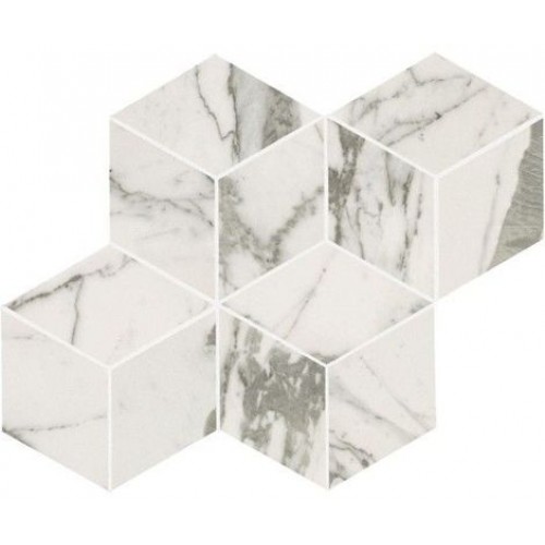 Atlas Concorde Мозаика Marvel Pro Statuario Select Mosaico Esagono Lappato ADVK