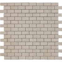 Мозаика Marvel Stone Clauzetto White Mosaico Burattato 1,7x3,5