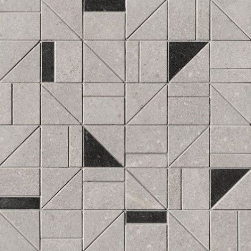 Fap Ceramiche Мозаика Nux Grey Outline Mosaico 4,8х4,8 