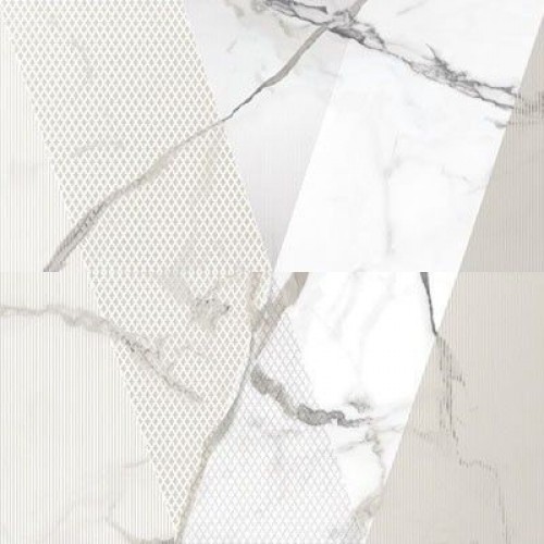 Керлайф Панно Arabescato Bianco (из 2-х плиток) 63x63 