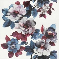 Панно Eclettica Decoro Peony White (из 3-х плиток) 120x120