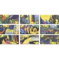 Панно Граффити (из 9-ти плиток) 20x89,1 OS\A58\9x\19060