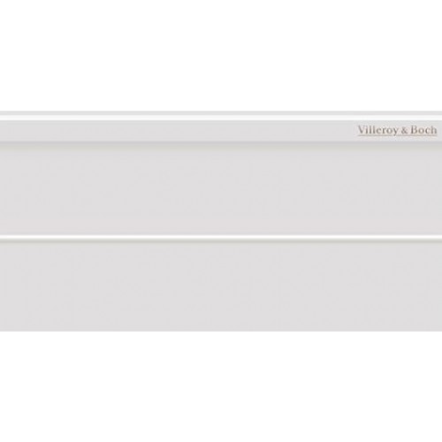 Villeroy && Boch Плинтус Prelude с логотипом Arpeggio White Plint Glossy Rec 15x30 K2047ZT1L0010