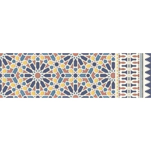 Aparici Плитка Alhambra Blue Rauda 29,75x99,55 