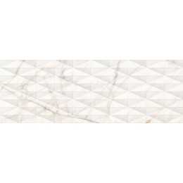 Плитка Allmarble Wall Struttura Pave 3D Golden White Satin 40x120