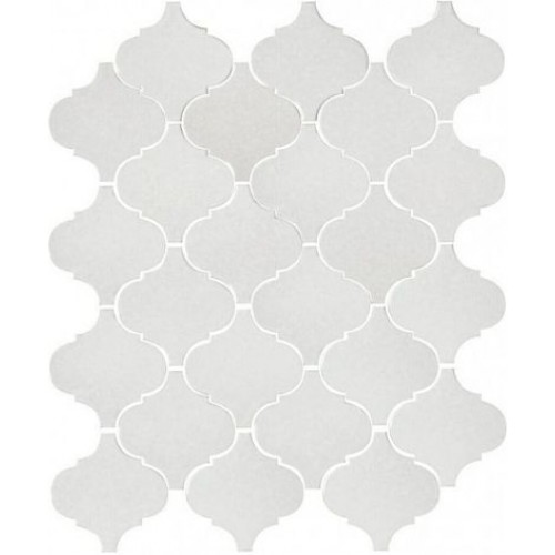 Kerama Marazzi Плитка Арабески глянцевый белый 26x30 65000