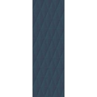 Плитка Eclettica Struttura Diamond 3D Blue 40x120