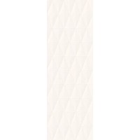 Плитка Eclettica Struttura Diamond 3D White 40x120