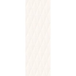 Плитка Eclettica Struttura Diamond 3D White 40x120
