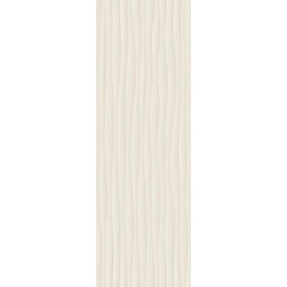 Плитка Eclettica Struttura Wave 3D Cream 40x120