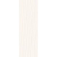 Плитка Eclettica Struttura Wave 3D White 40x120