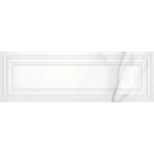 Meissen Keramik Плитка Gatsby белый рельеф 25x75 GTU052