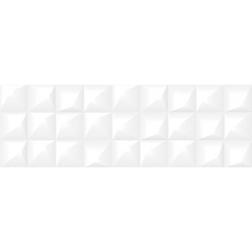 Cersanit Плитка Gradient Рельеф белый 19,8x59,8 GRS052