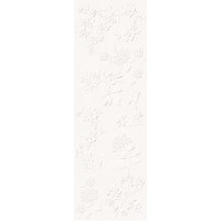 Плитка Jardin White Flower Matt Rec 40x120