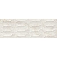 Плитка Marbleplay Calacatta Struttura Gem 3D Rett 30x90